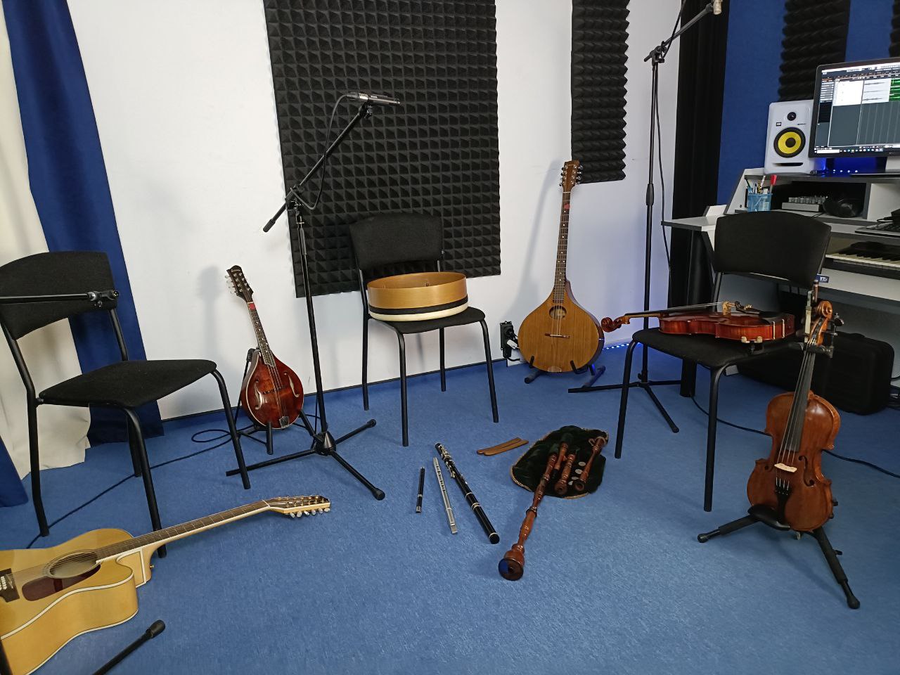 Запис у студії Fonograma